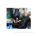 Black Nitrile Disposable Gloves Power Free